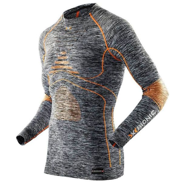 Чоловічі термофутболки X-Bionic Energy Accumulator Evo Melange Shirt Long Sleeves