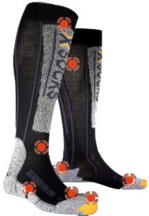 Шкарпетки X-Socks Ski Adrenalin Sinofit Шкарпетки X-Socks Ski Adrenalin Sinofit