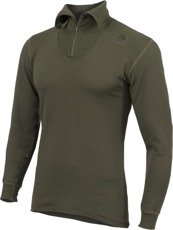 Термореглан вовняний Aclima HotWool Polo W/Zip